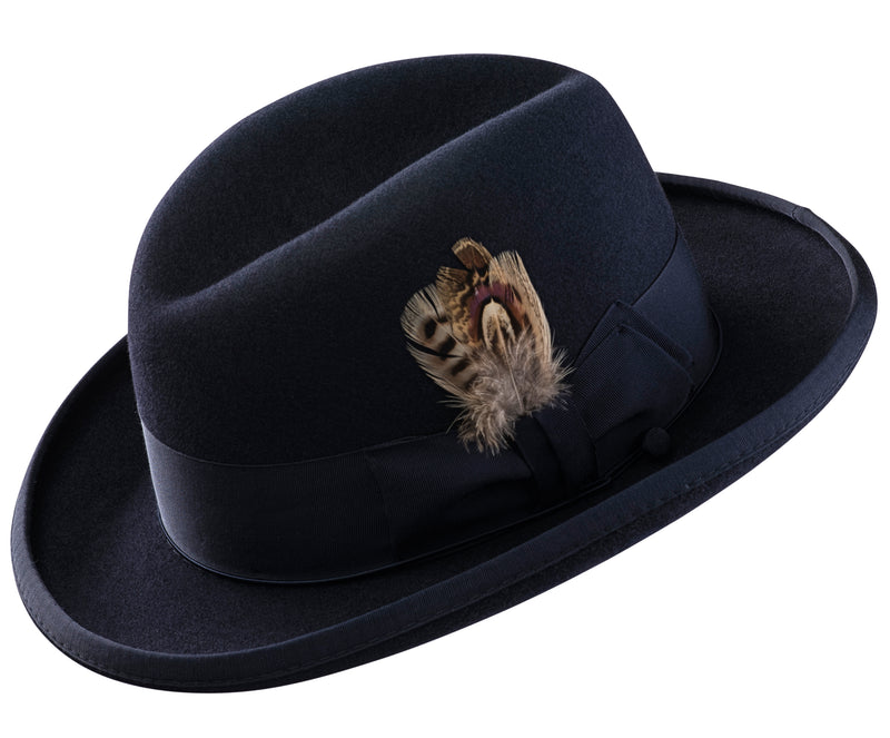 Alpha Godfather Homburg Classic Hat Formal Hat Selentino Hat